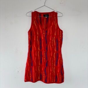 Coogi Sport Acrylic Knit Seeater Dress